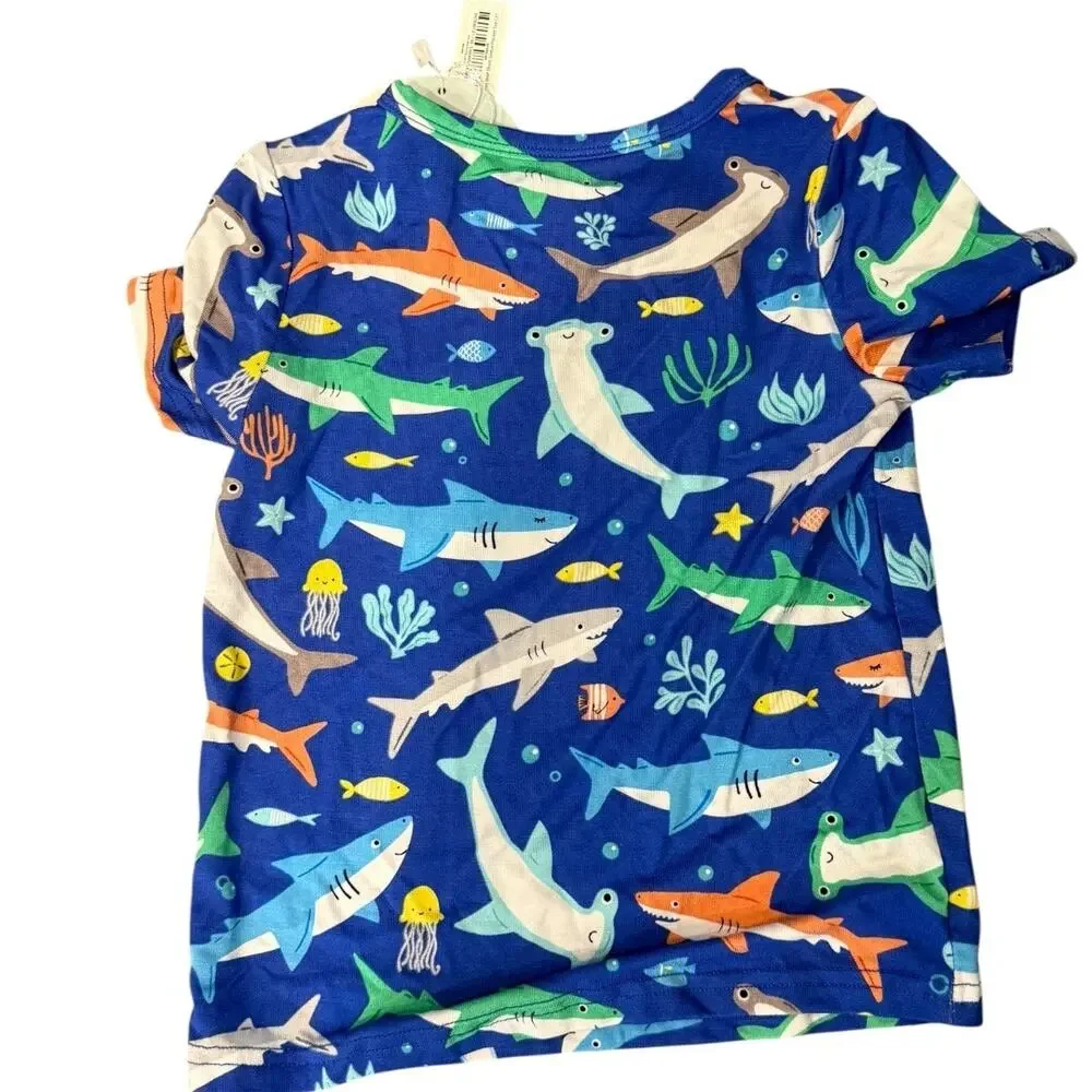 Little Sleepies Rad Reef Pocket Tee Size 2T NWT